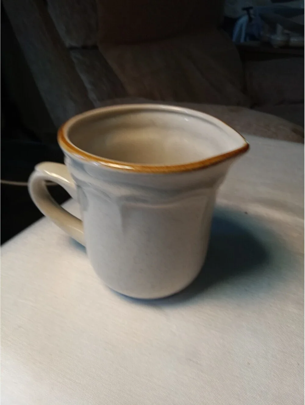 Vintage International China Michelle Stoneware Creamer Pitcher Made in Japan